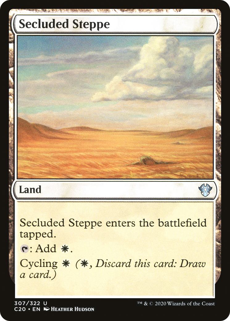 Steppe isolée (C20-307) - Commander 2020