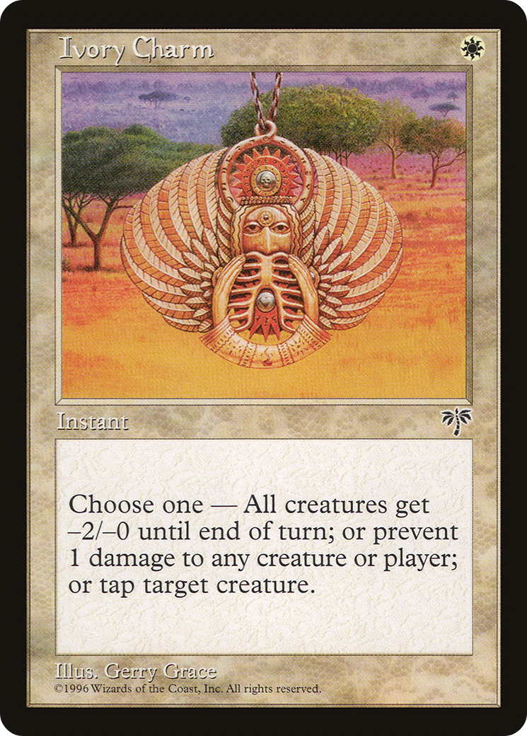 Breloque ivoire (MIR-023) - Mirage 