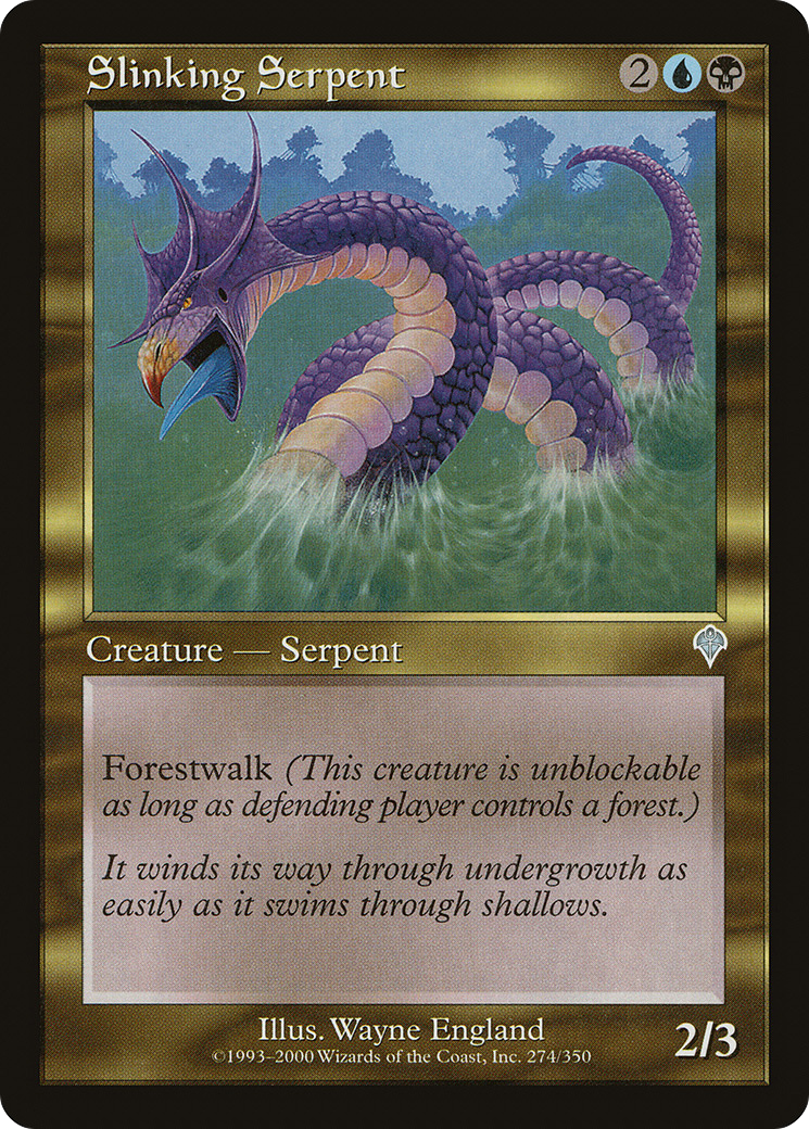 Serpent rampant (INV-274) - Invasion Foil 
