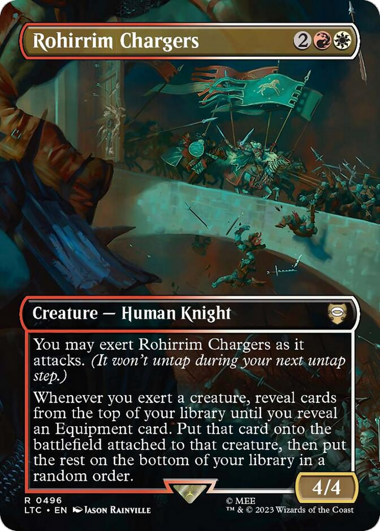 Chargeurs Rohirrim (LTC-496) - Commandant des Contes de la Terre du Milieu (Sans Frontières) 