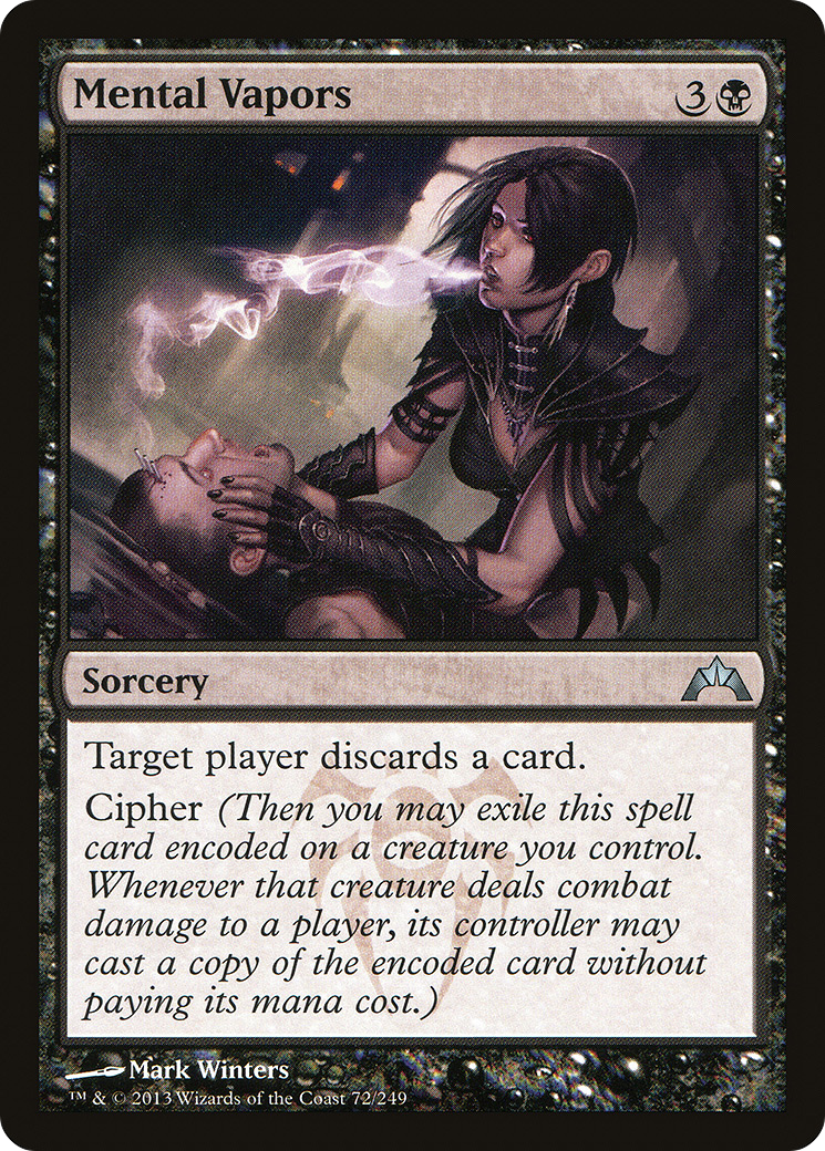 Mental Vapors (GTC-072) - Gatecrash Foil 
