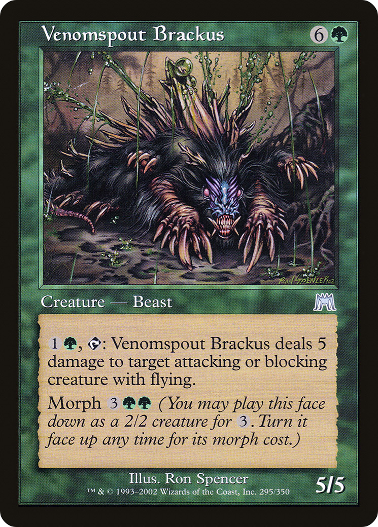 Brackus venimeux (ONS-295) - Onslaught Foil 