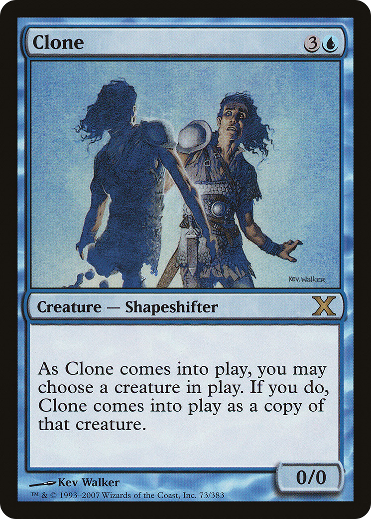 Clone (10E-073) - Dixième édition
