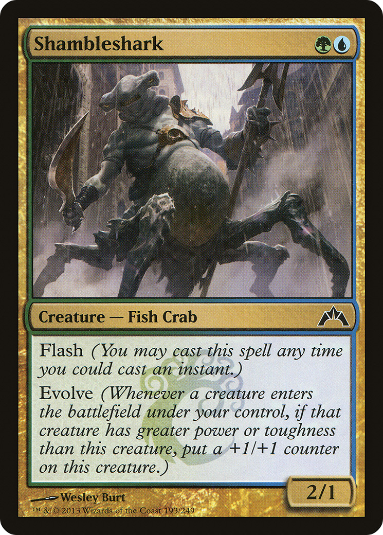 Shambleshark (GTC-193) - Gatecrash Foil 