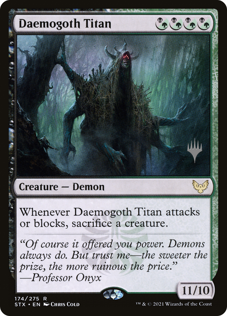 Daemogoth Titan (PPSTX-174P) - Strixhaven: School of Mages Promos