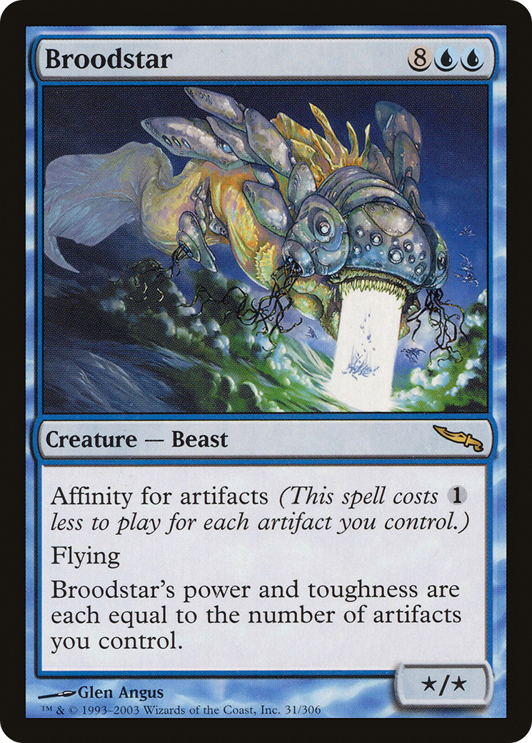 Broodstar (MRD-031) - Mirrodin Foil 
