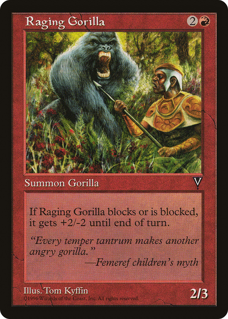 Gorille enragé (VIS-090) - Visions 