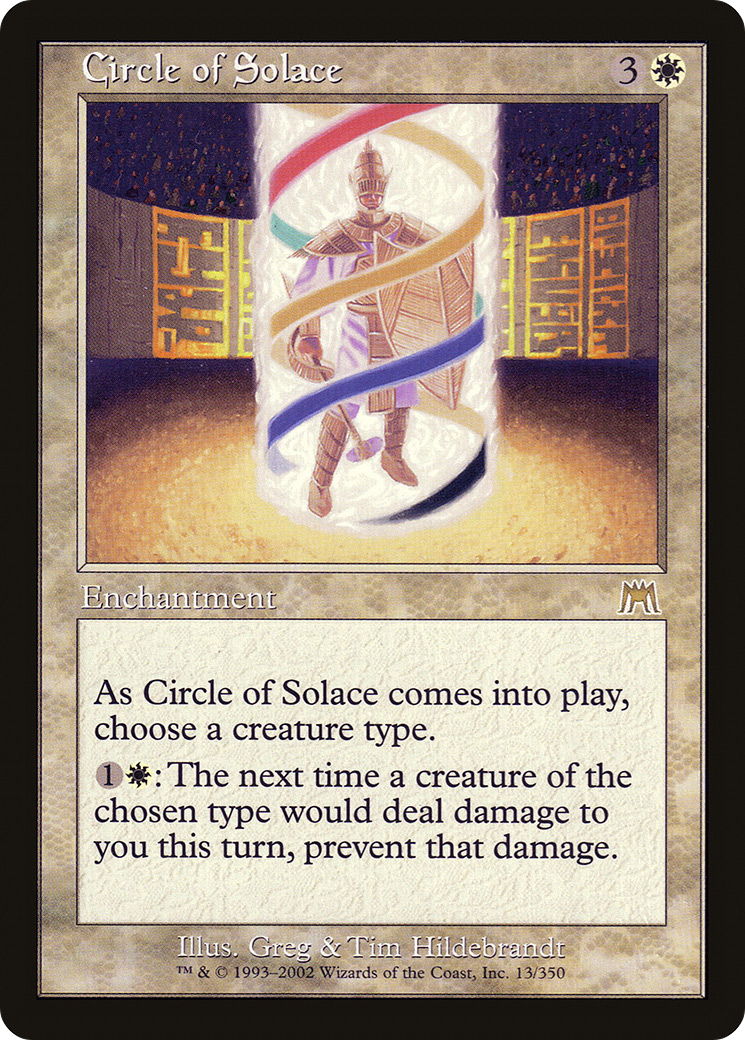 Cercle de réconfort (ONS-013) - Onslaught Foil 