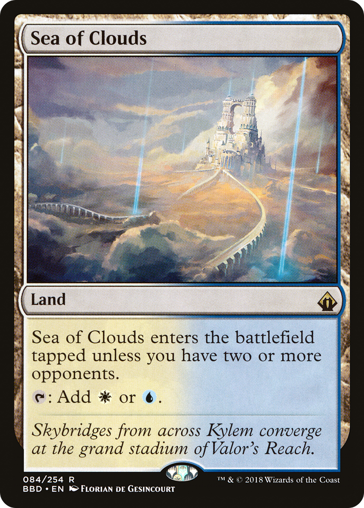 Mer de nuages ​​(BBD-084) - Battlebond Foil 