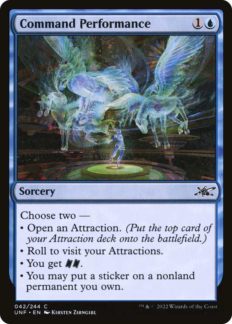 Performance de commandement (UNF-042) - Unfinity Foil
