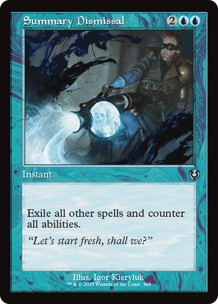 Summary Dismissal (INR-368) - Innistrad Remastered Foil
