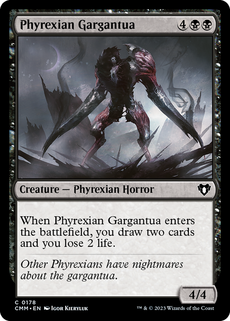 Gargantua Phyrexian (CMM-178) - Commandant Masters 