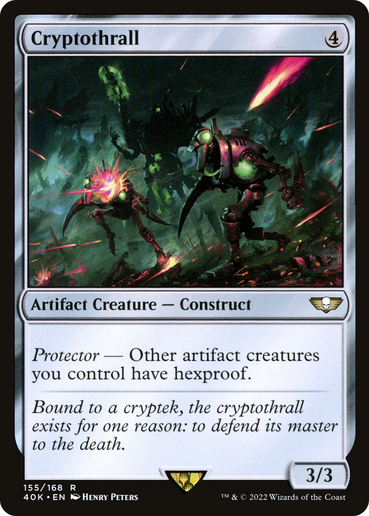 Cryptothrall (40K-155) - Commandant de Warhammer 40,000 