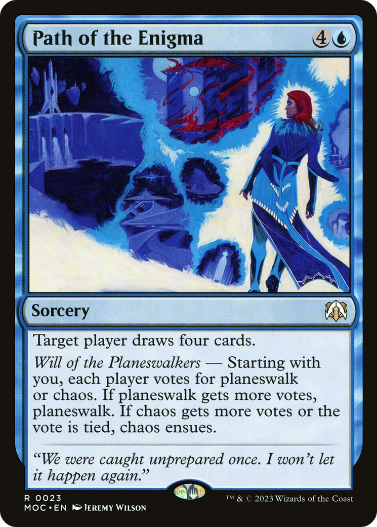 Path of the Enigma (MOC-023) - March of the Machine Commander