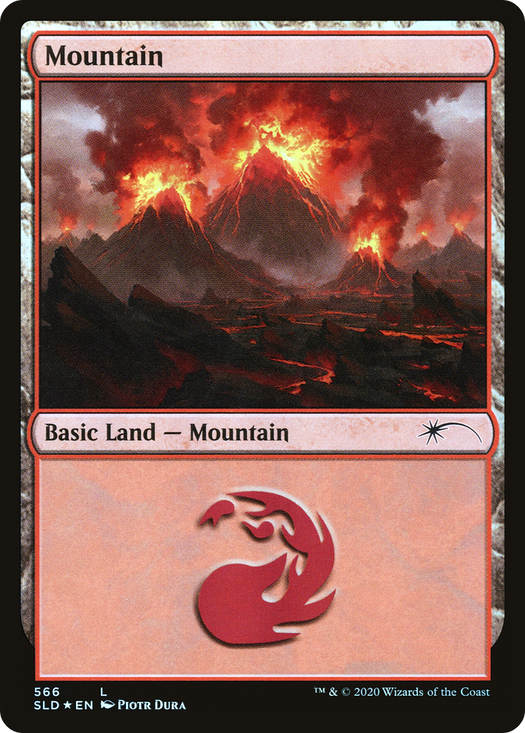 Mountain (566) (SLD-566) - Secret Lair Drop Foil