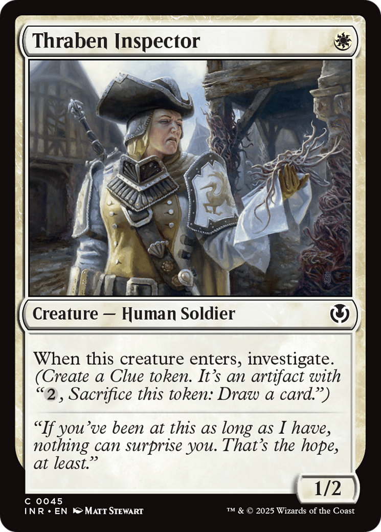 Thraben Inspector (INR-045) - Innistrad Remastered Foil