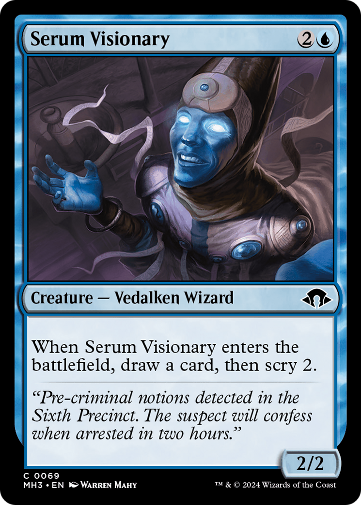Sérum Visionnaire (MH3-069) - Horizons Modernes 3 Foil 