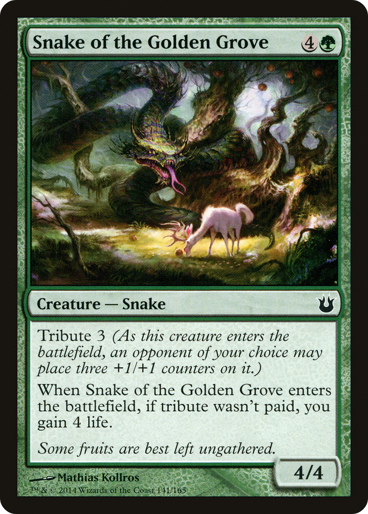 Snake of the Golden Grove (BNG-141) - Born of the Gods