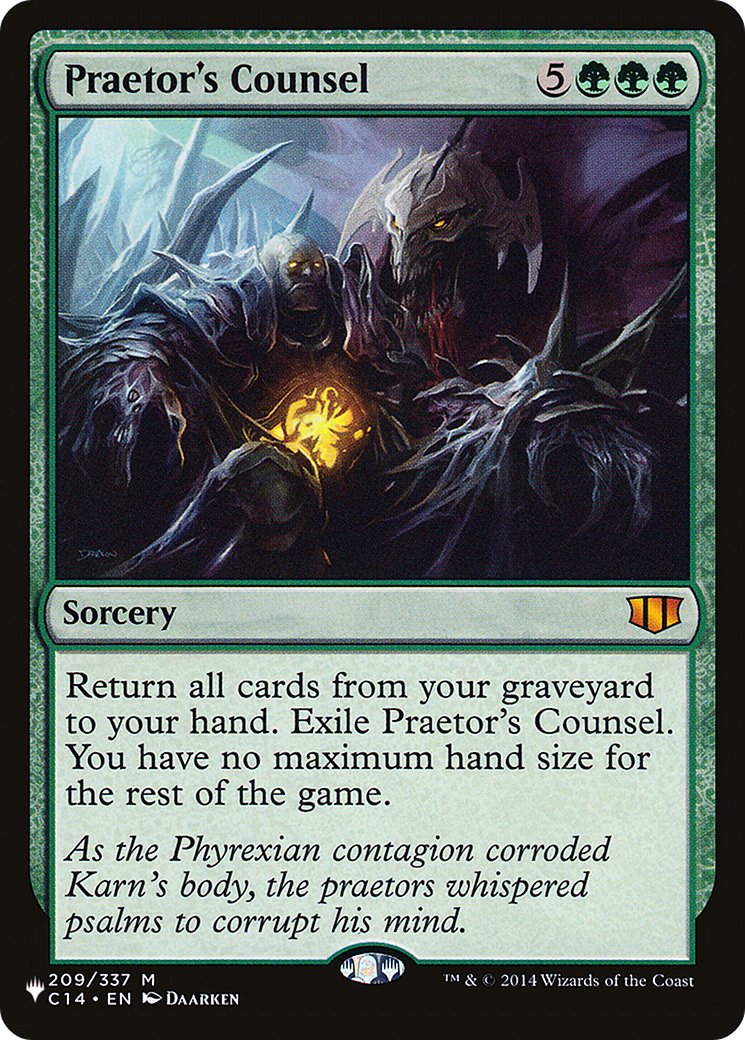 Praetor's Counsel (LIST-C14-209) - The List