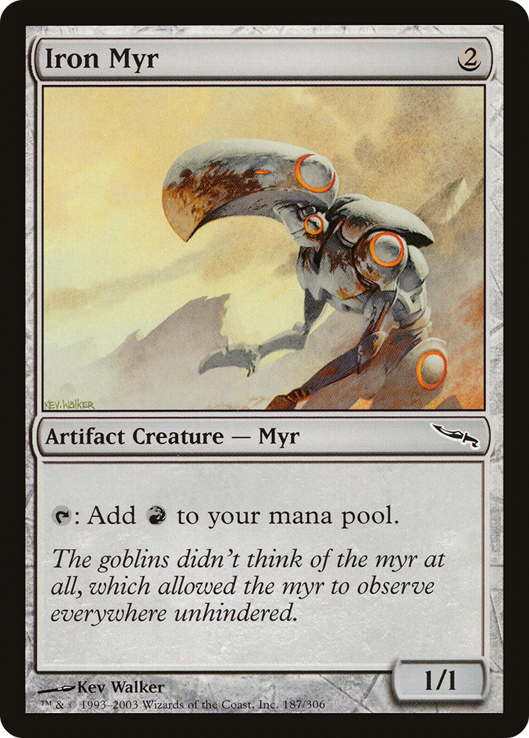 Myr de fer (MRD-187) - Mirrodin Foil 