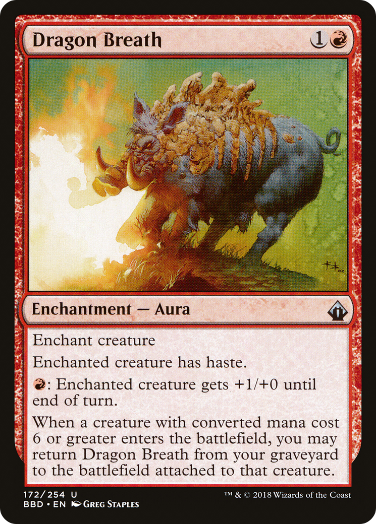 Souffle du Dragon (BBD-172) - Battlebond Foil 
