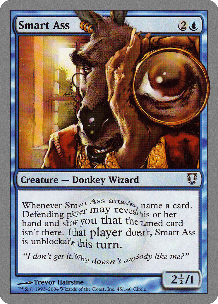 Smart Ass (UNH-045) - Dérangé