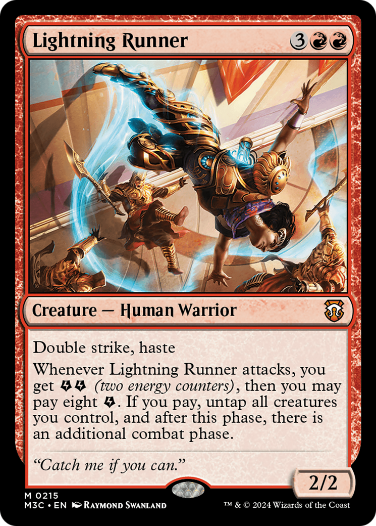 Lightning Runner (M3C-215) - Commandant de Modern Horizons 3 