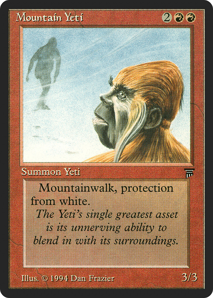 Yéti des montagnes (LEG-159) - Légendes 