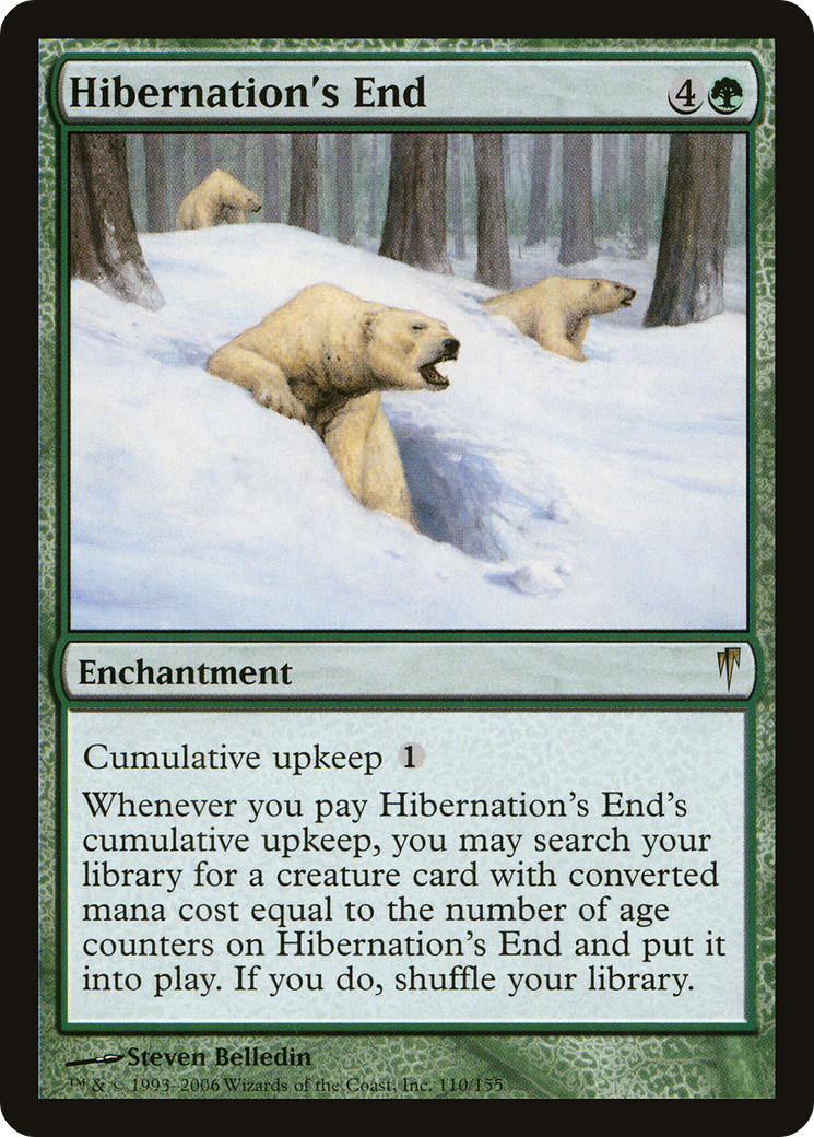 Fin de l'hibernation (CSP-110) - Coldsnap Foil 