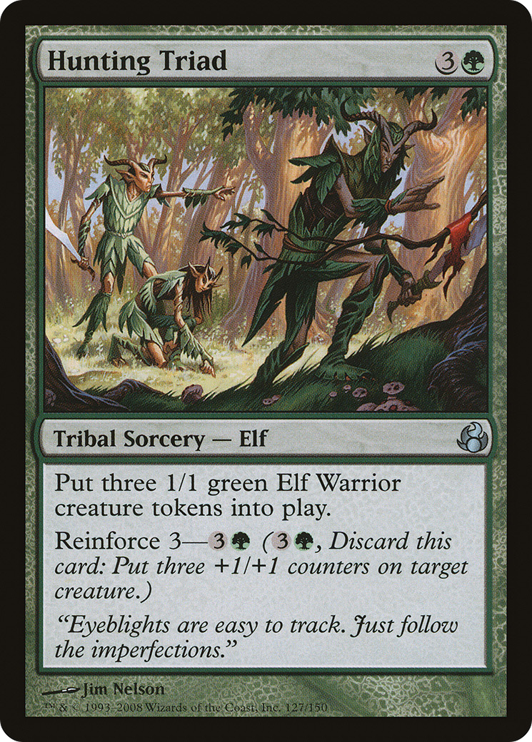 Triade de chasse (MOR-127) - Feuille de Morningtide 