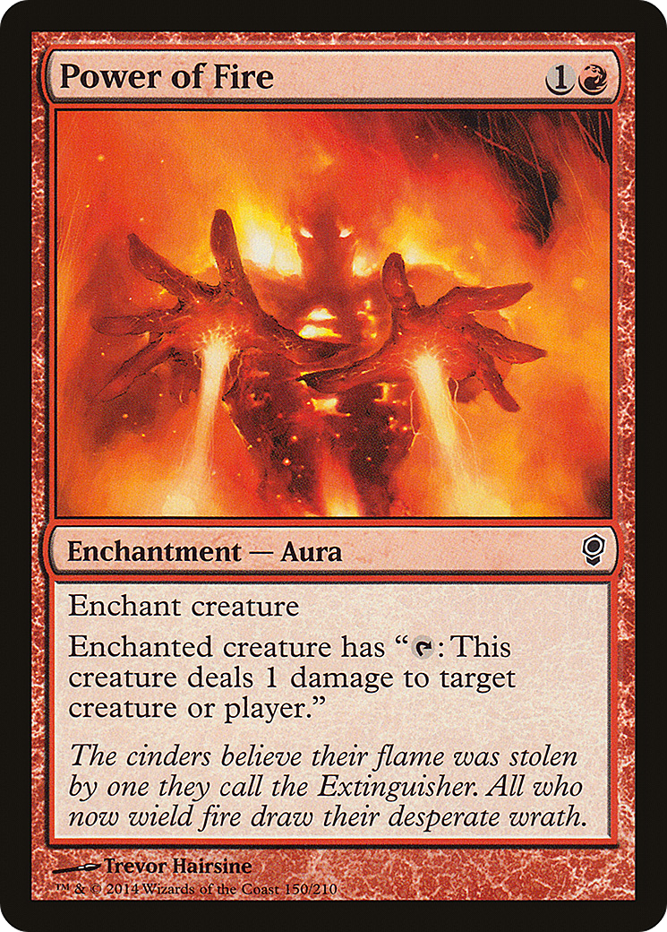 Pouvoir du Feu (CNS-150) - Conspiration Foil 