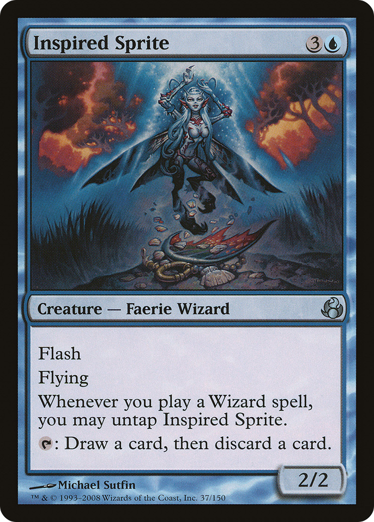 Sprite inspiré (MOR-037) - Feuille de Morningtide 