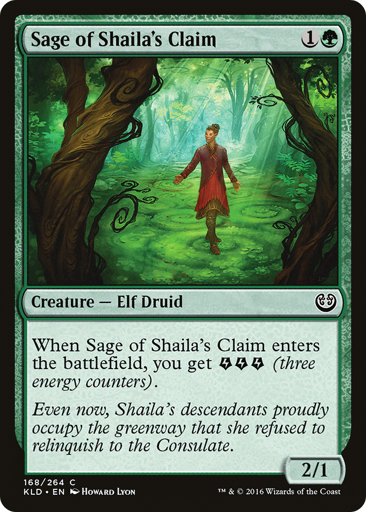 La revendication du sage de Shaila (KLD-168) - Kaladesh 