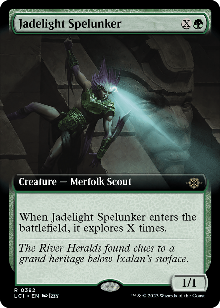 Jadelight Spelunker (LCI-382) - Les Cavernes Perdues d'Ixalan : (Extended Art)