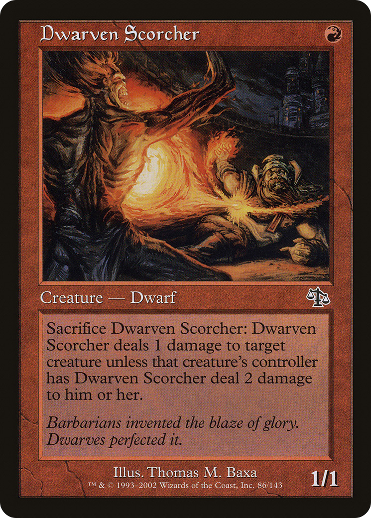 Brûleur nain (JUD-086) - Jugement Foil 
