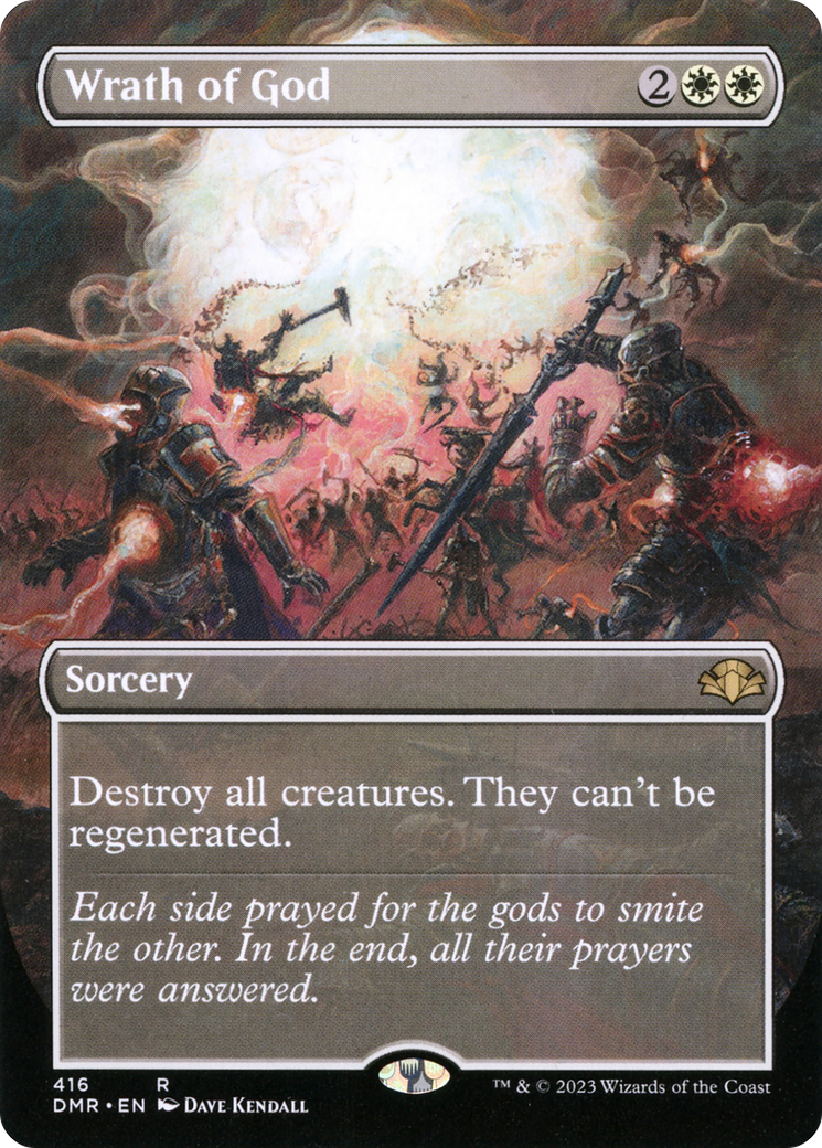 Colère de Dieu (DMR-416) - Dominaria Remastered (sans bordure) 