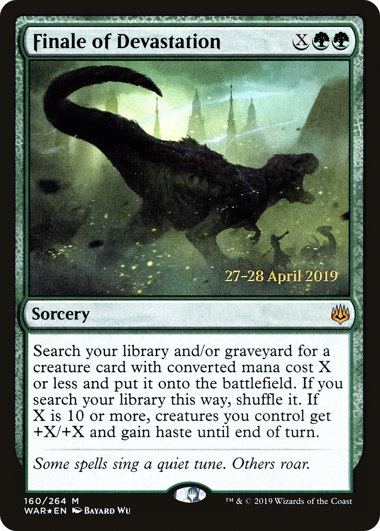 Finale of Devastation (PRE-160) - War of the Spark Promos Foil