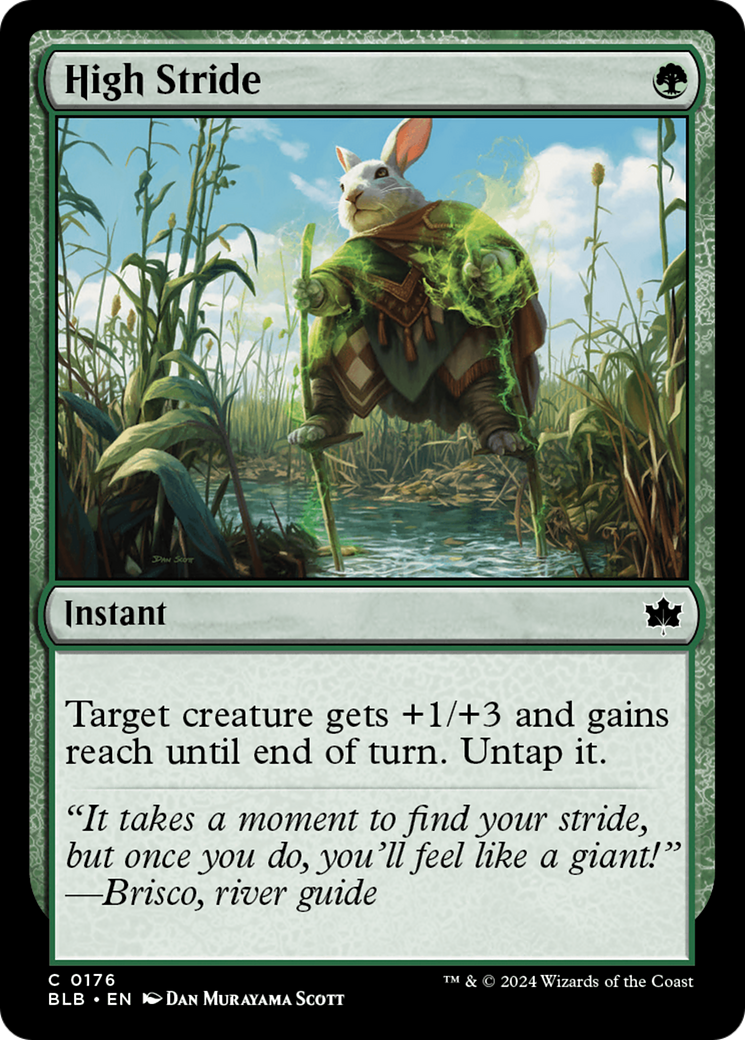 High Stride (BLB-176) - Bloomburrow Foil 