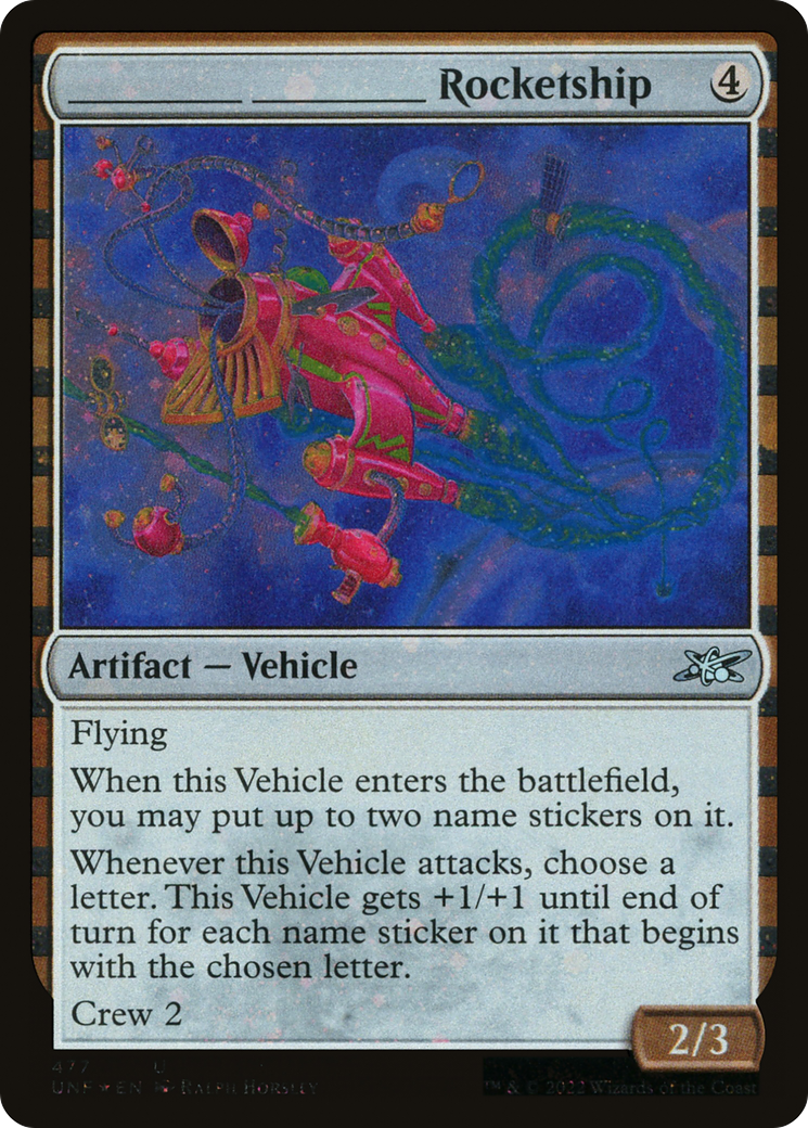 _____ _____ Fusée (UNF-477) - Unfinity Foil 