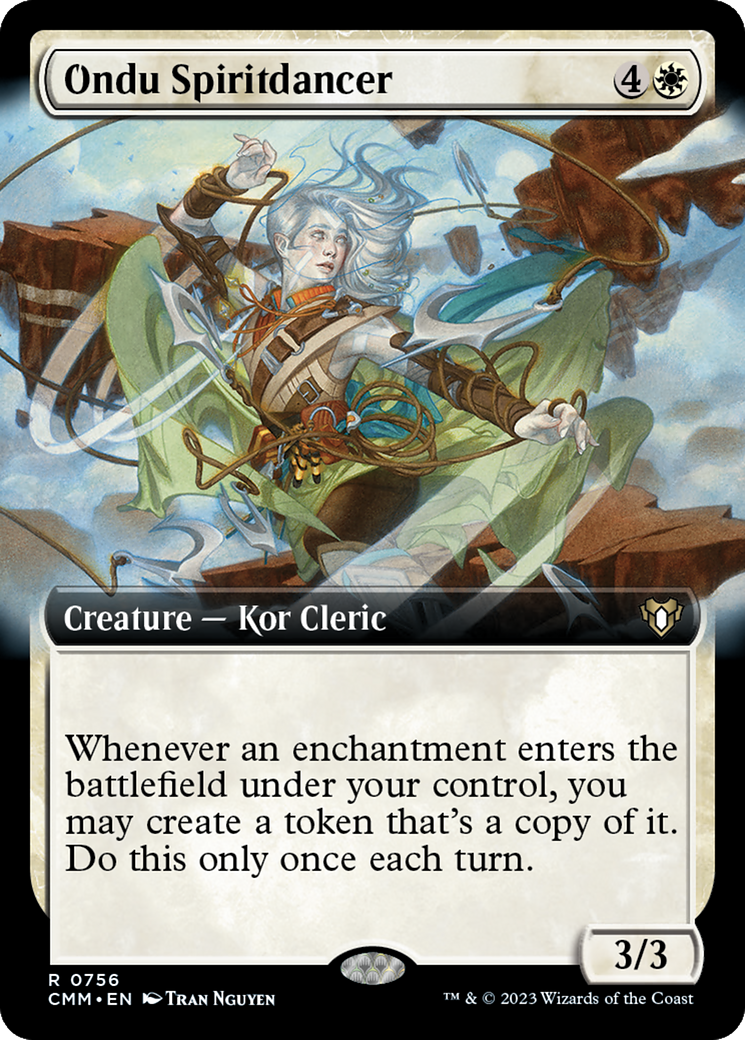 Ondu Spiritdancer (CMM-756) - Commander Masters : (Extended Art) 