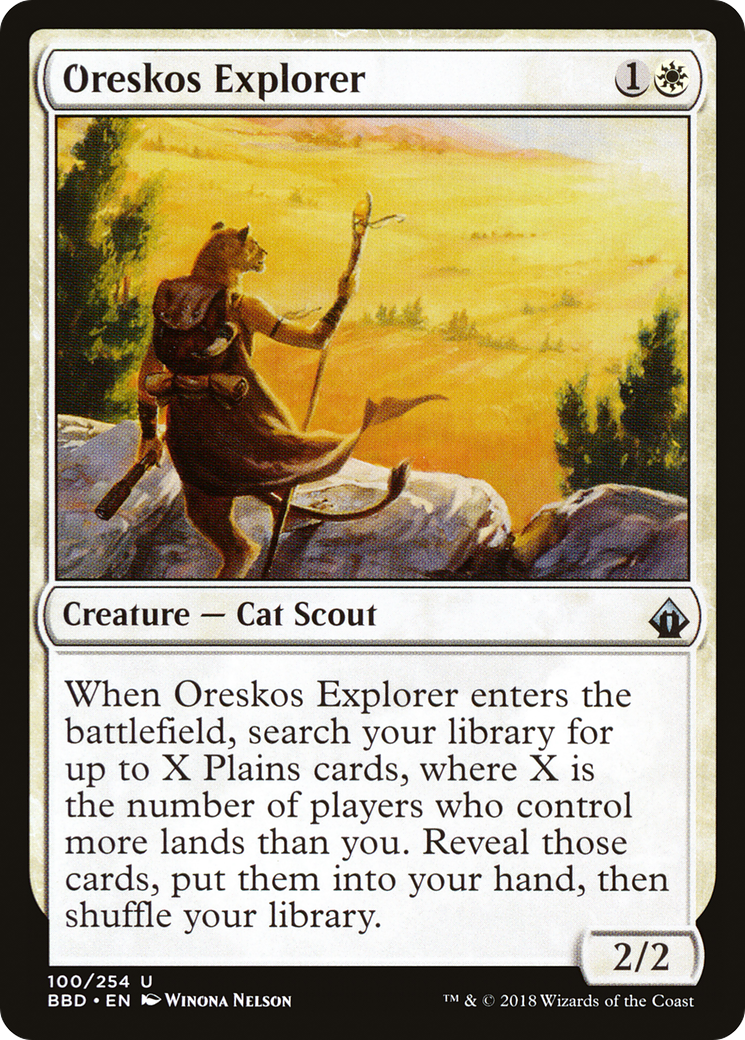 Oreskos Explorer (BBD-100) - Battlebond Foil