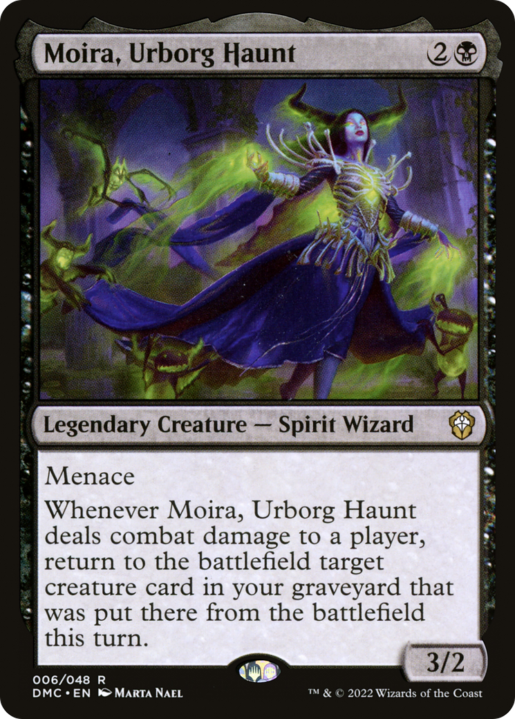 Moira, Urborg Haunt (DMC-006) - Dominaria United Commander