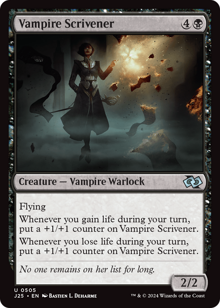 Vampire Scrivener (J25-505) - Foundations Jumpstart