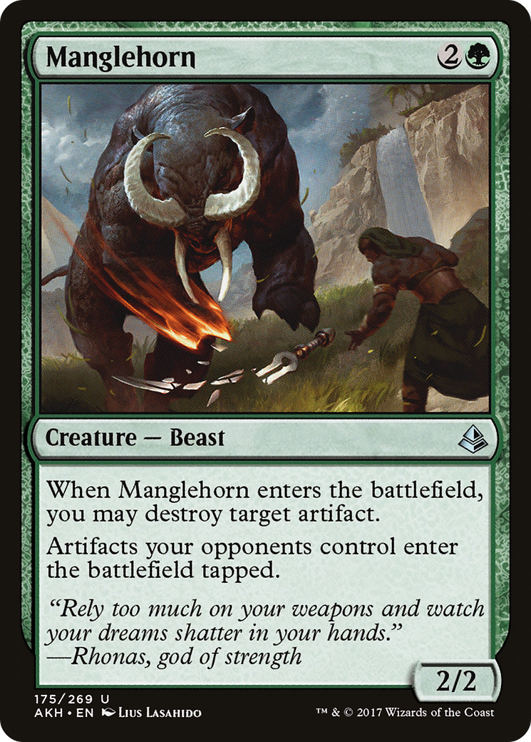 Manglehorn (AKH-175) - Amonkhet 