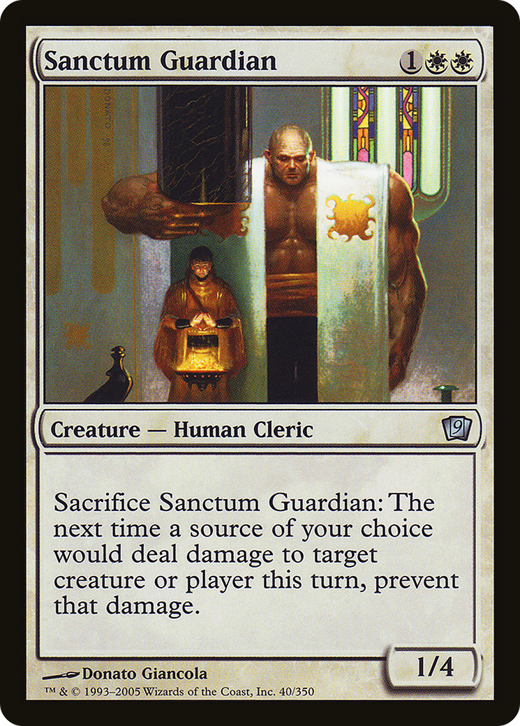 Sanctum Guardian (9ED-40★) - Ninth Edition Foil