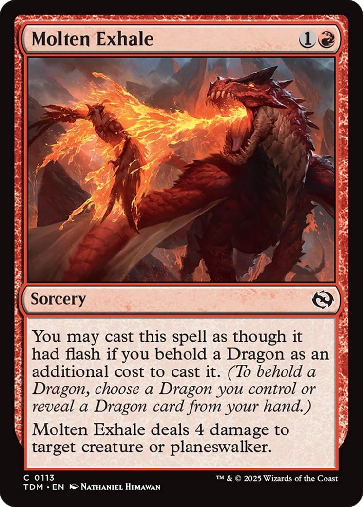 Expiration en fusion (TDM-113) - Tarkir : Tempête de dragons 