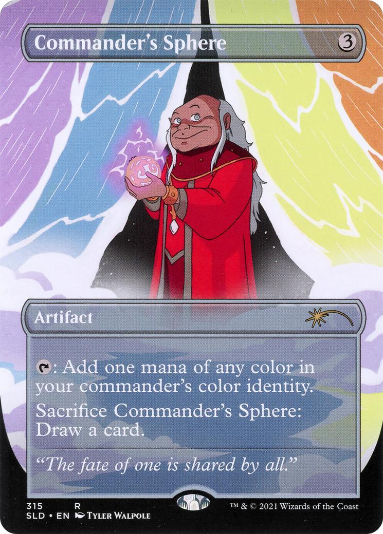 Commander's Sphere (315) (SLD-315) - Secret Lair Drop (Borderless)