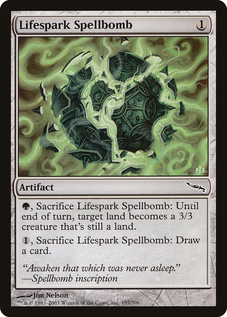 Bombe magique Lifespark (MRD-197) - Mirrodin Foil 