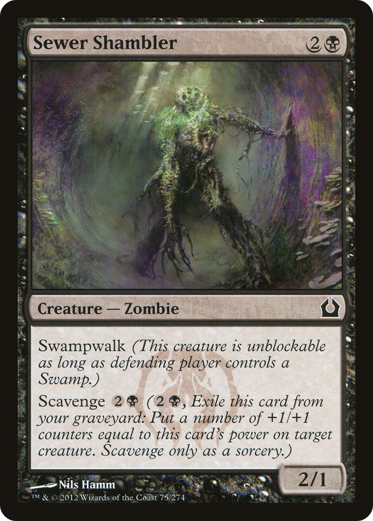 Sewer Shambler (RTR-075) - Return to Ravnica