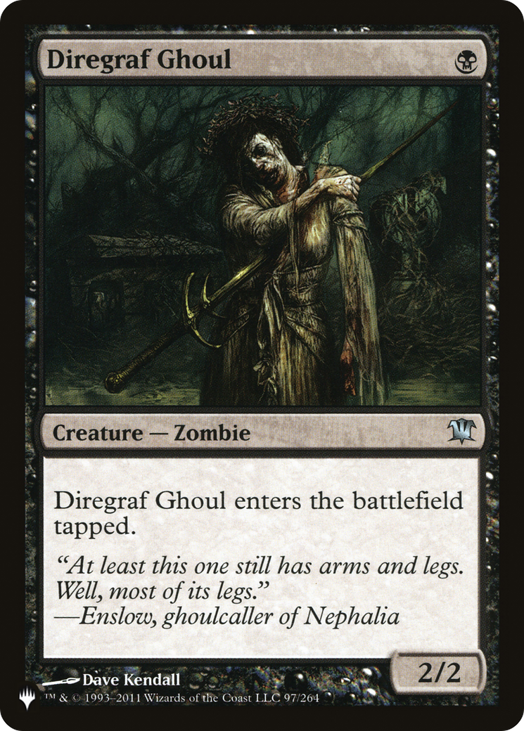 Diregraf Ghoul (LIST-97/264) - The List